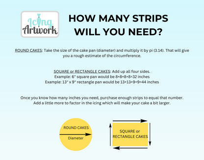 Edible Image Cake Wrap - World Map