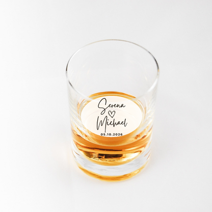 Wedding Drink Toppers - Custom Names