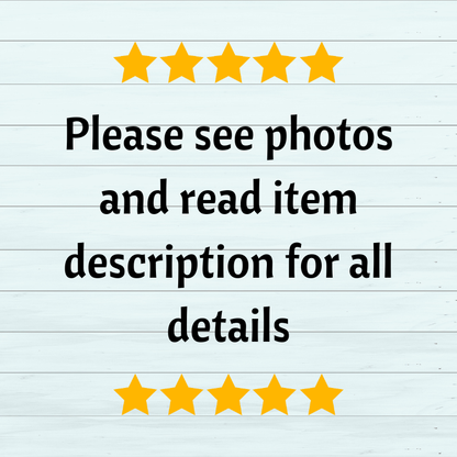 Text on a lined paper background with five yellow stars above and below.